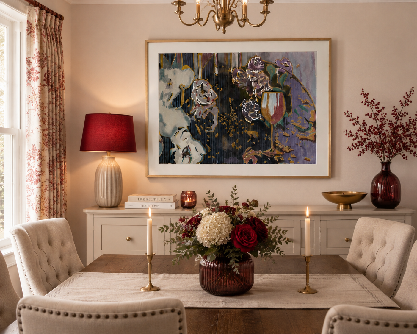 Class of wine wall art