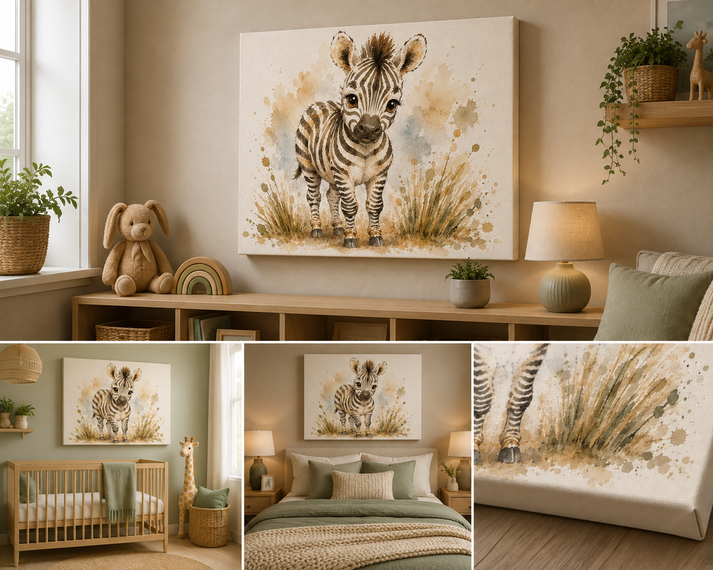 Little wild ones Zebra