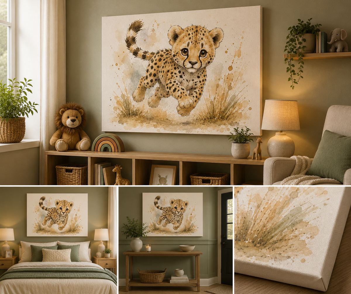 Little wild ones cheetah