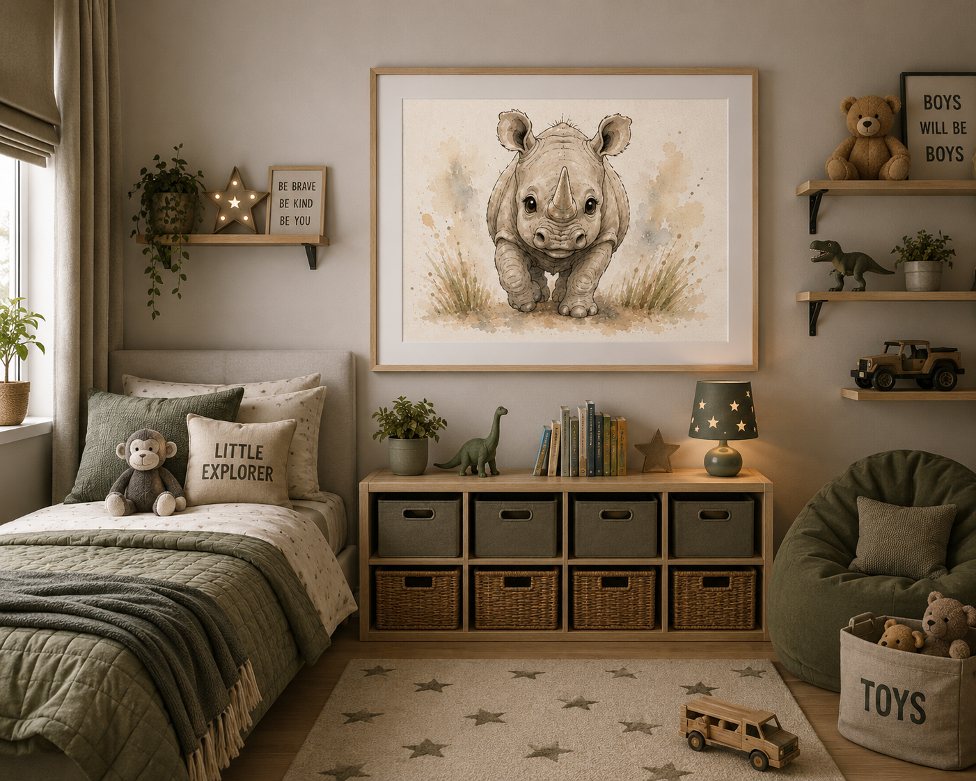 Little wild ones Rhino