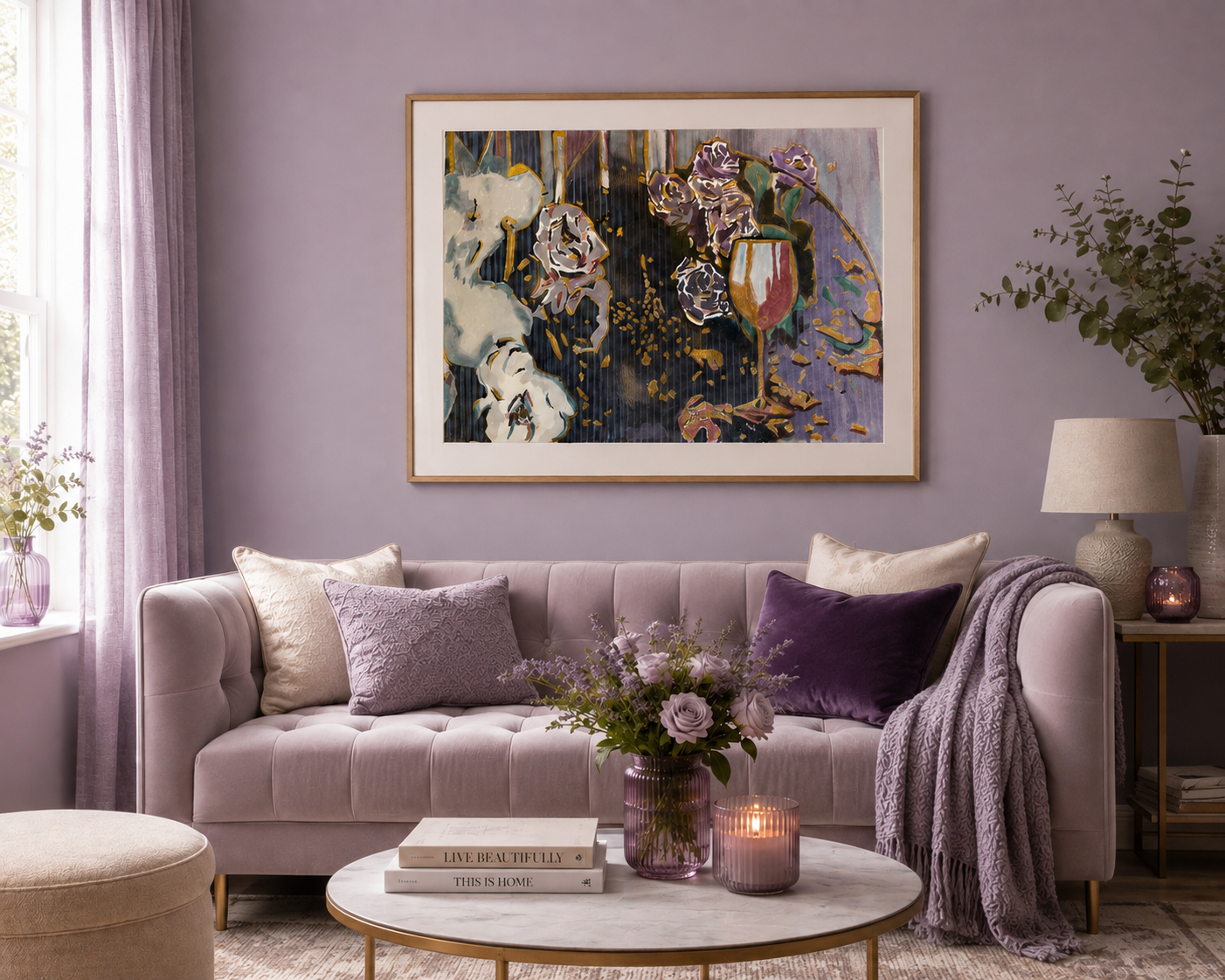 Class of wine wall art