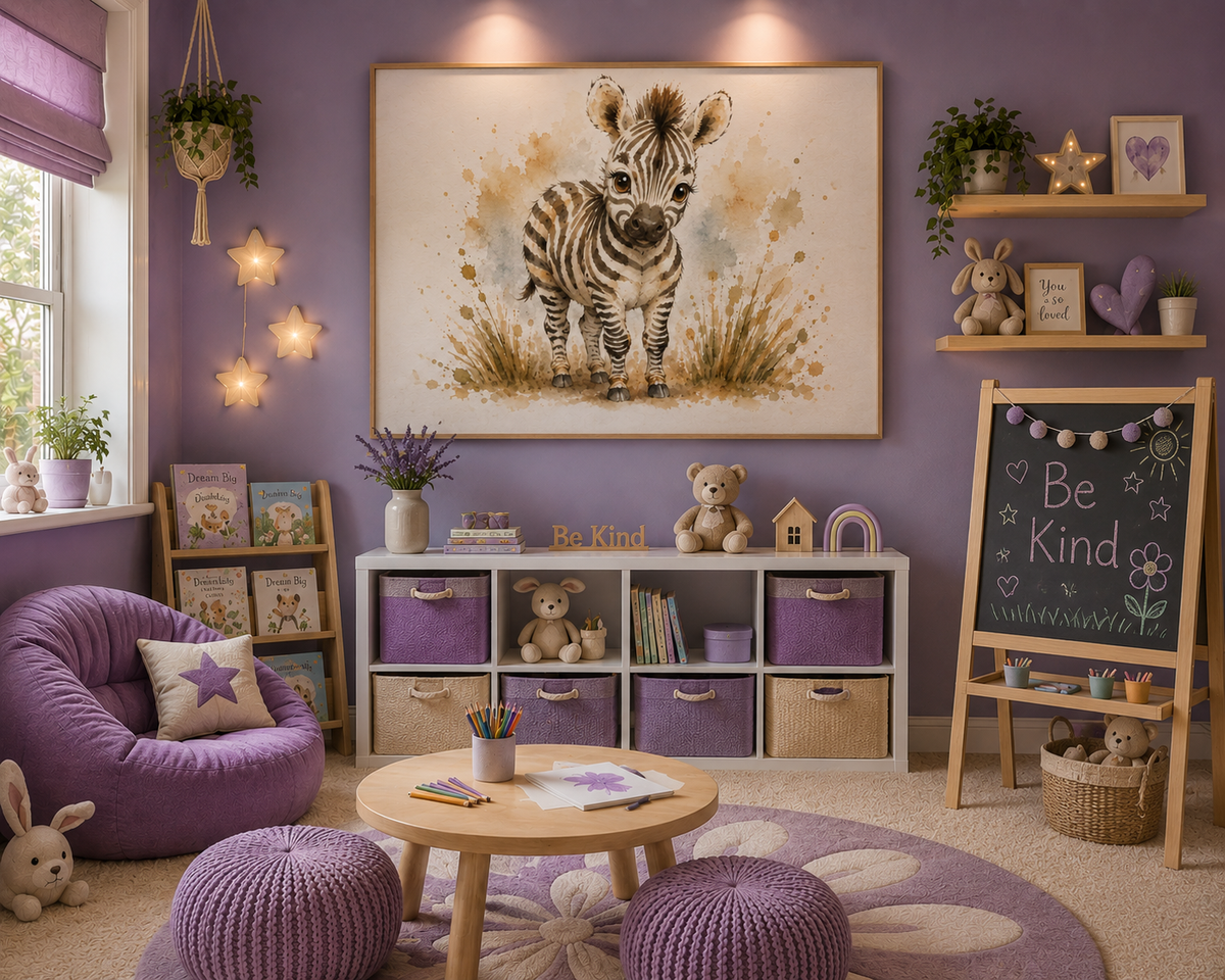 Little wild ones Zebra