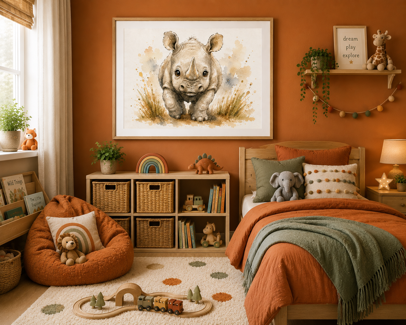 Little wild ones Rhino