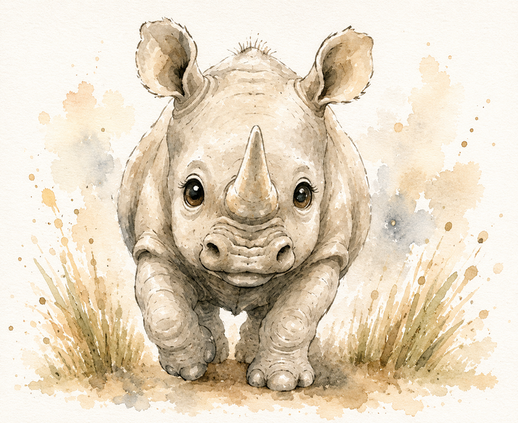 Little wild ones Rhino