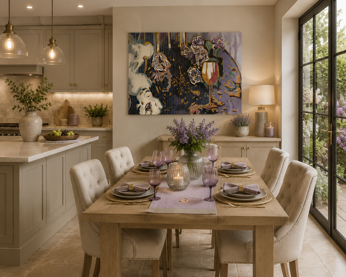 Class of wine wall art