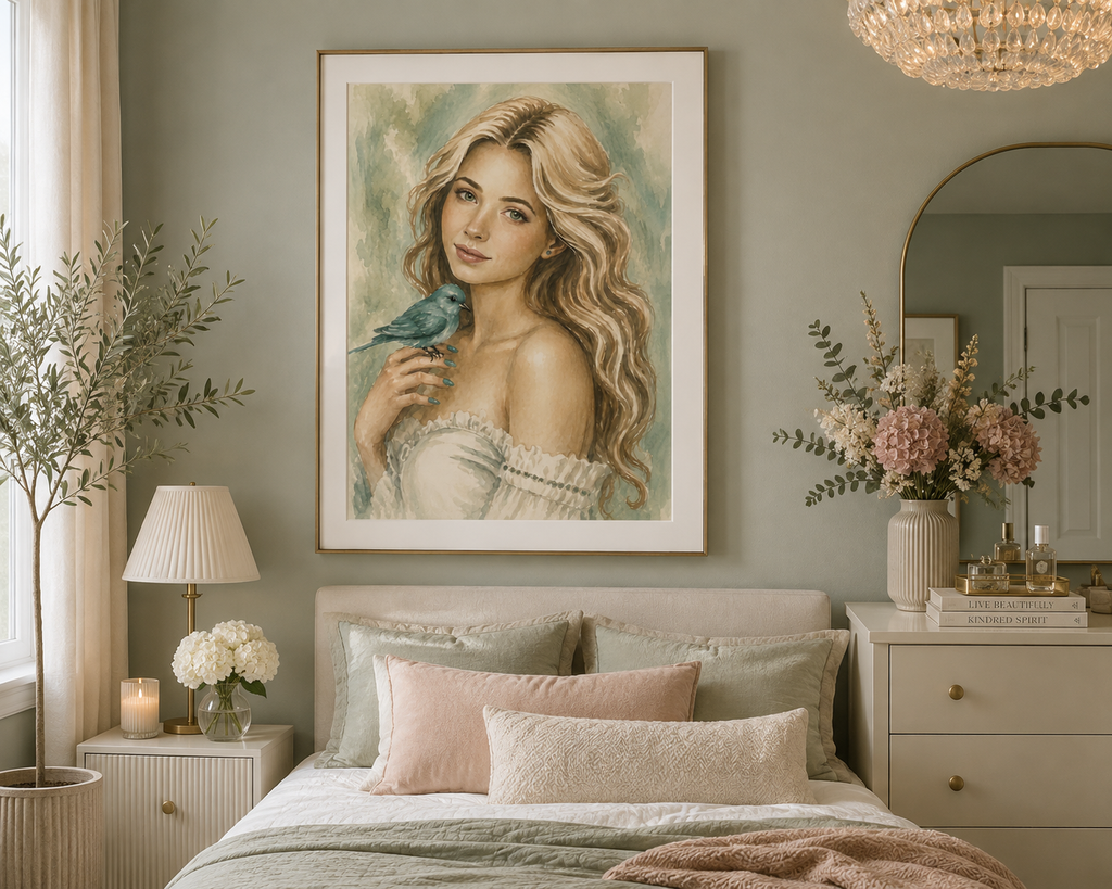 Sweet dreams bluebird of happiness
