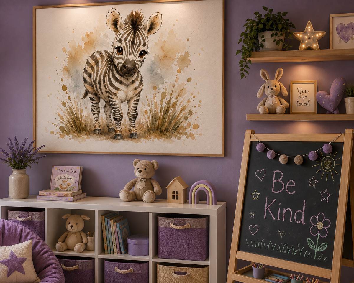 Little wild ones Zebra