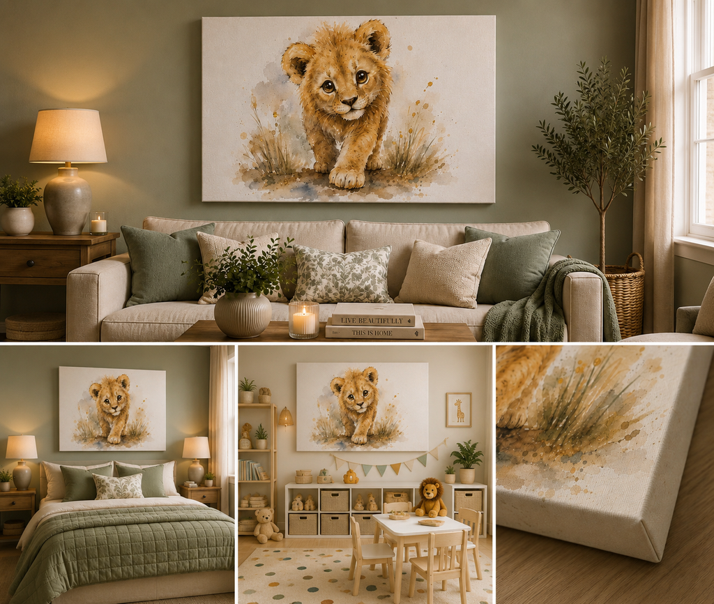 Little wild ones Lion