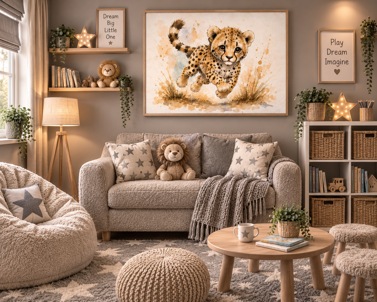 Little wild ones cheetah