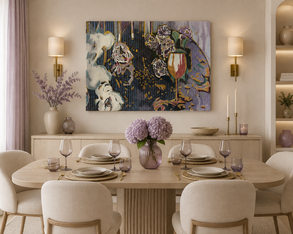 Class of wine wall art
