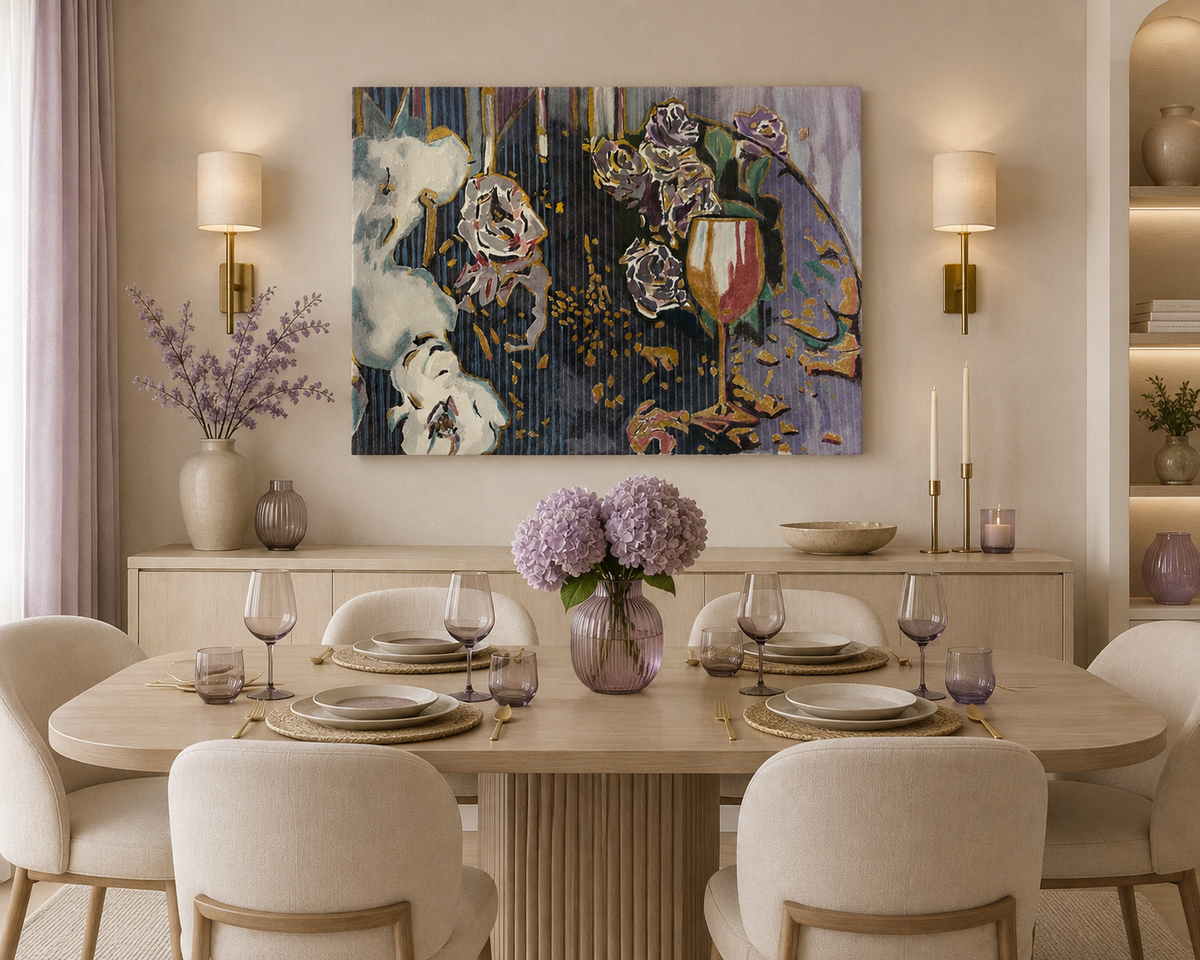 Class of wine wall art