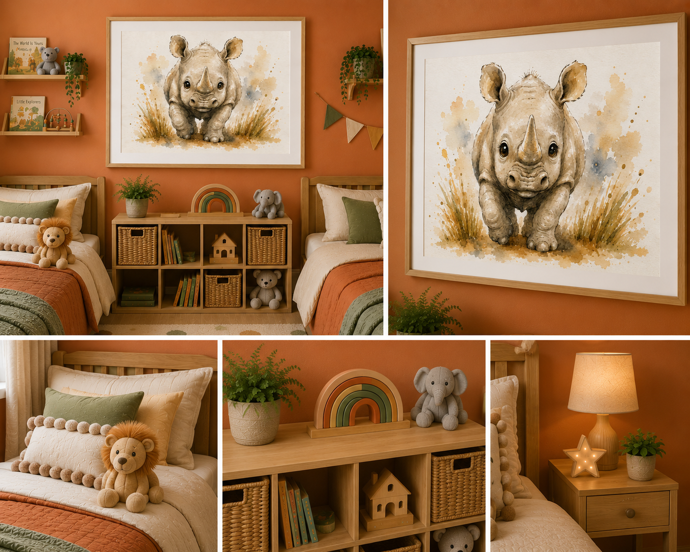 Little wild ones Rhino