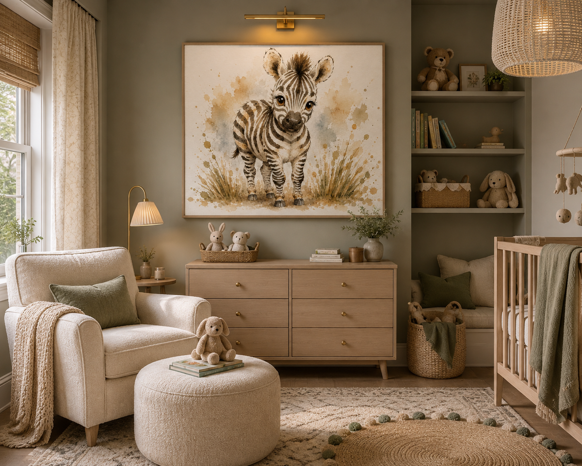 Little wild ones Zebra