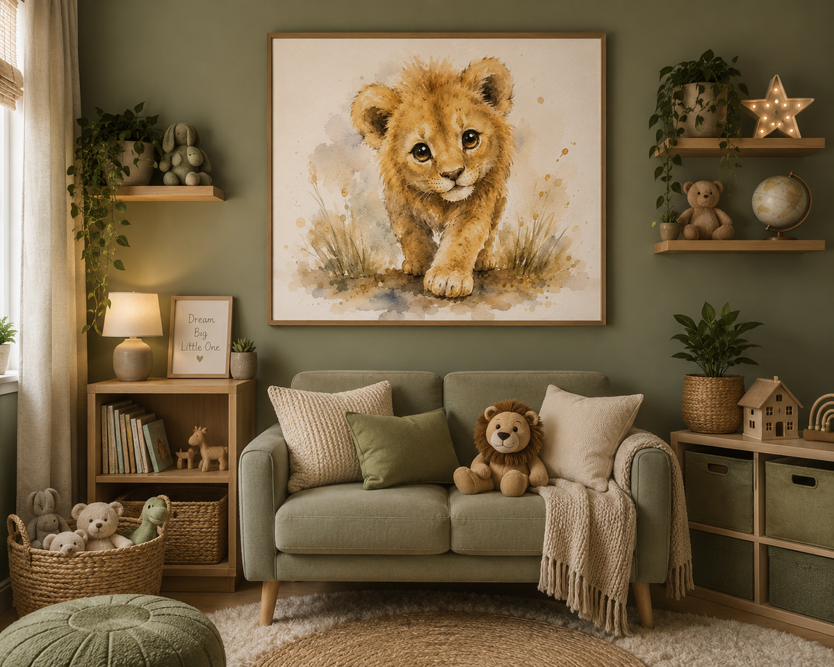 Little wild ones Lion