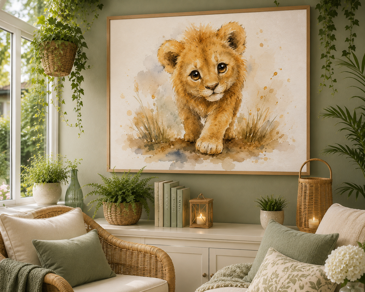 Little wild ones Lion