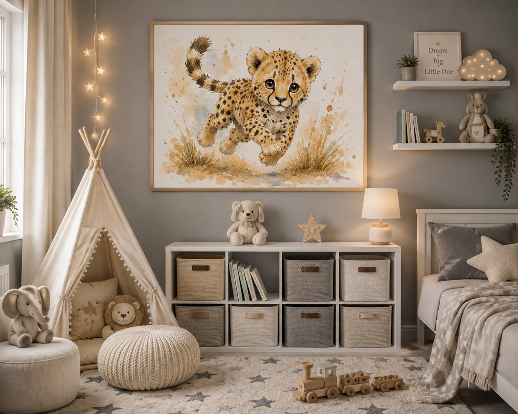 Little wild ones cheetah