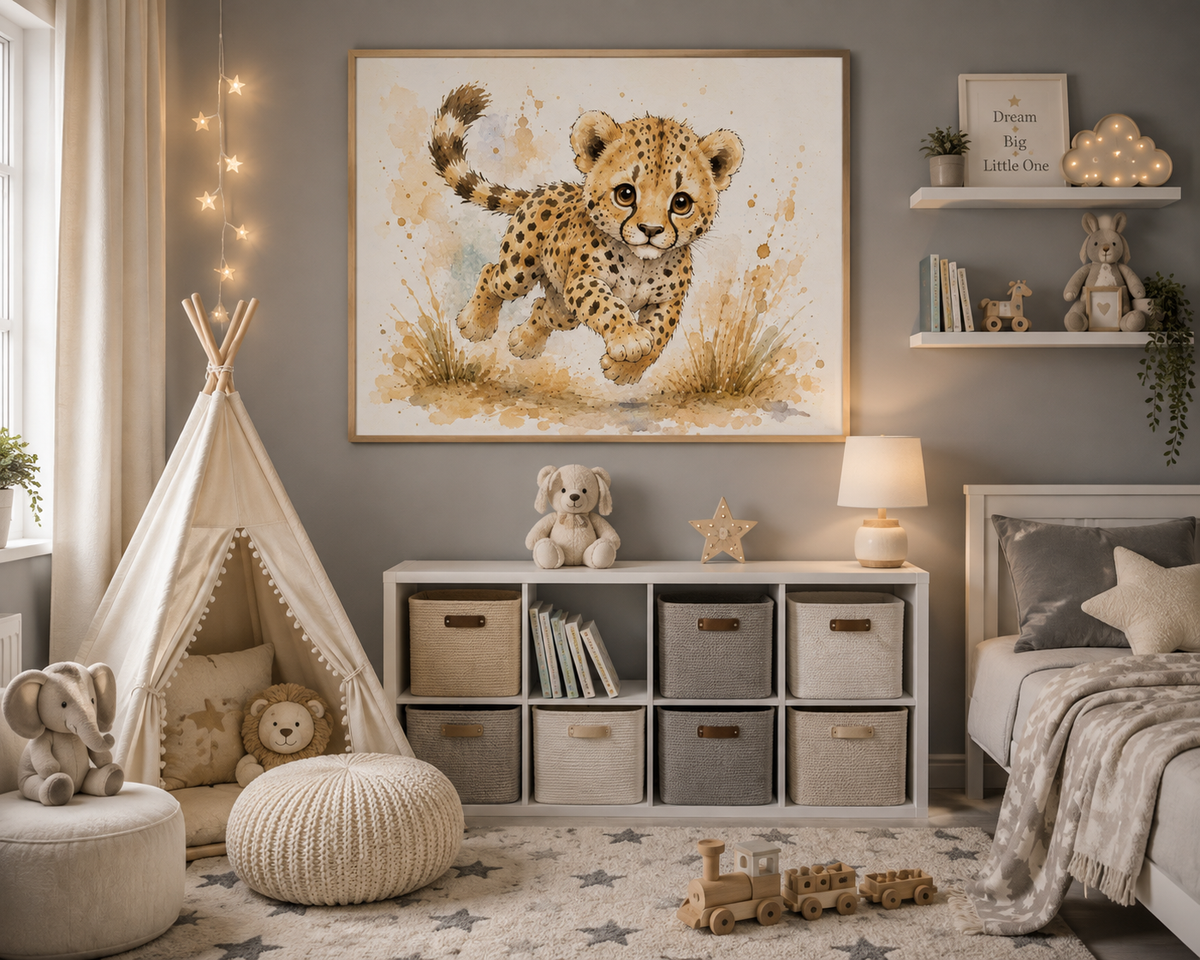 Little wild ones cheetah