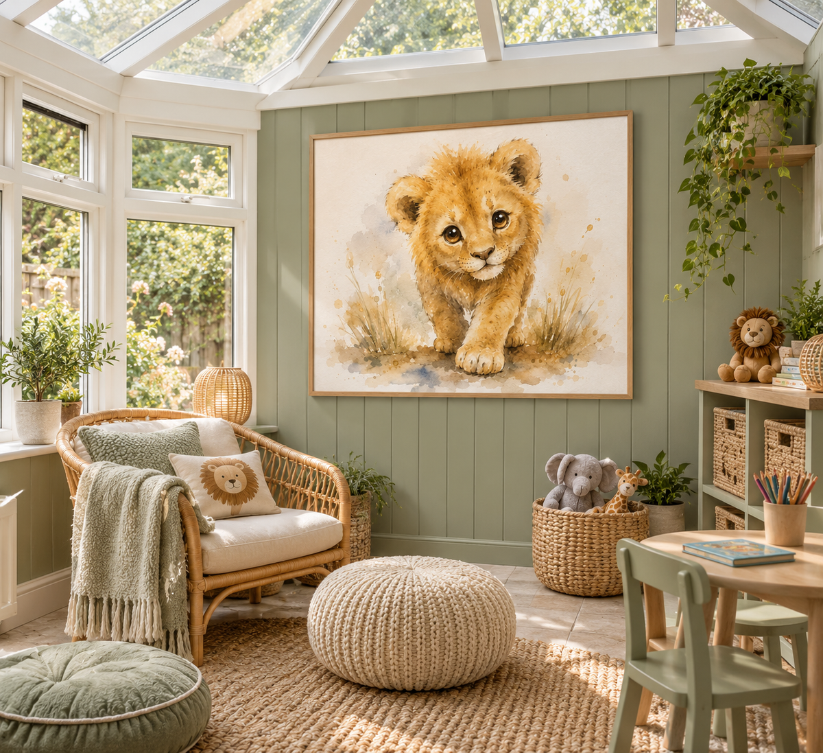Little wild ones Lion