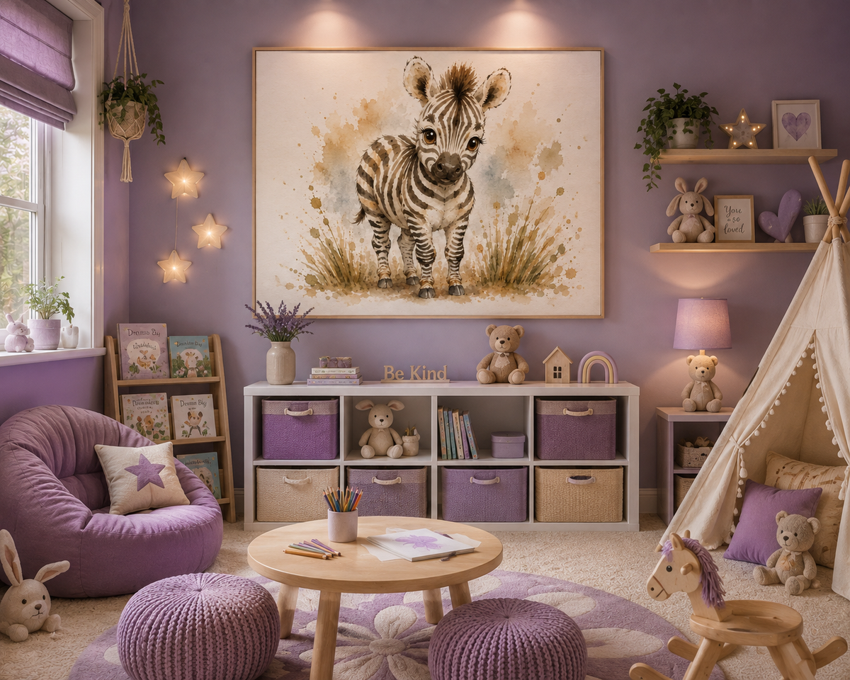 Little wild ones Zebra