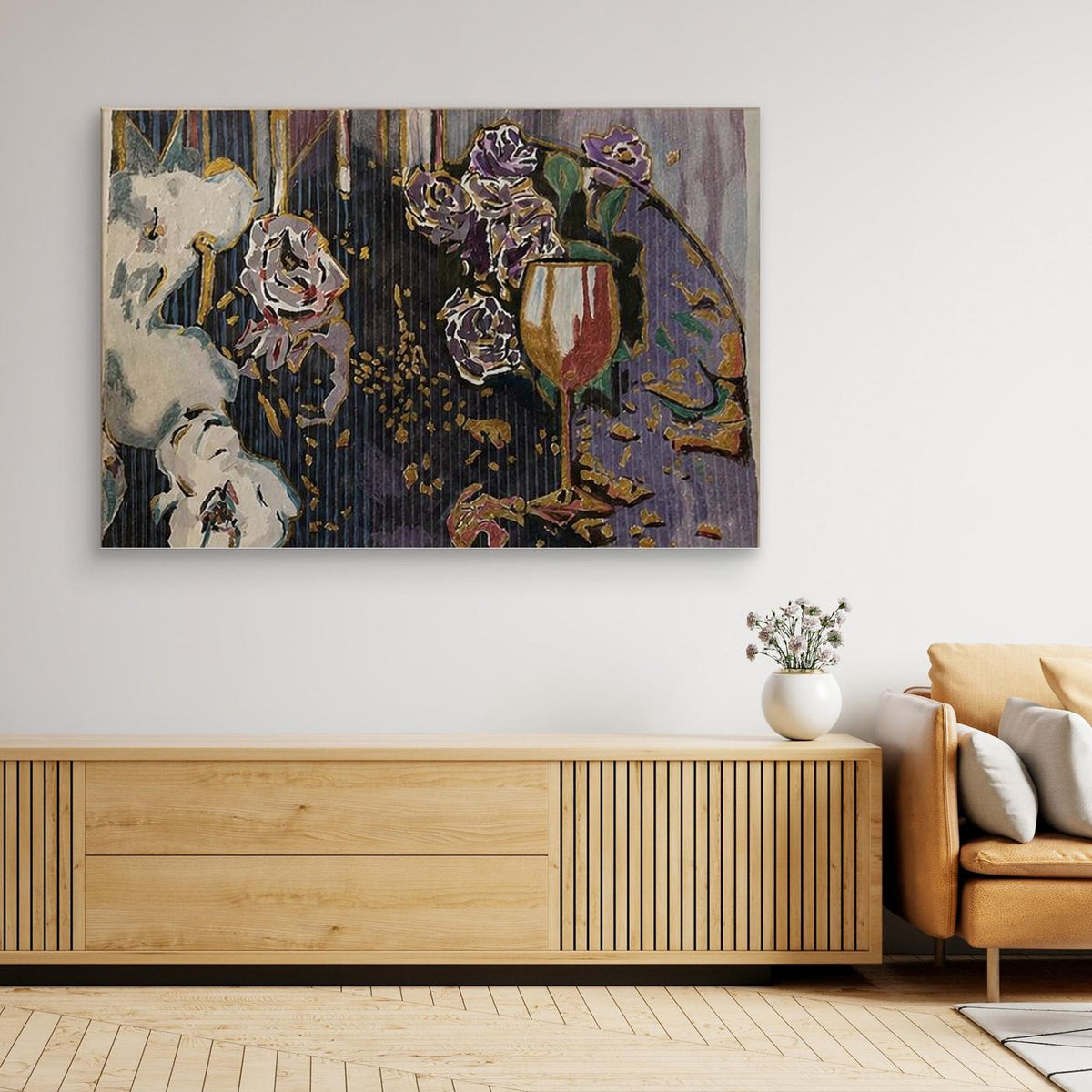 Class of wine wall art